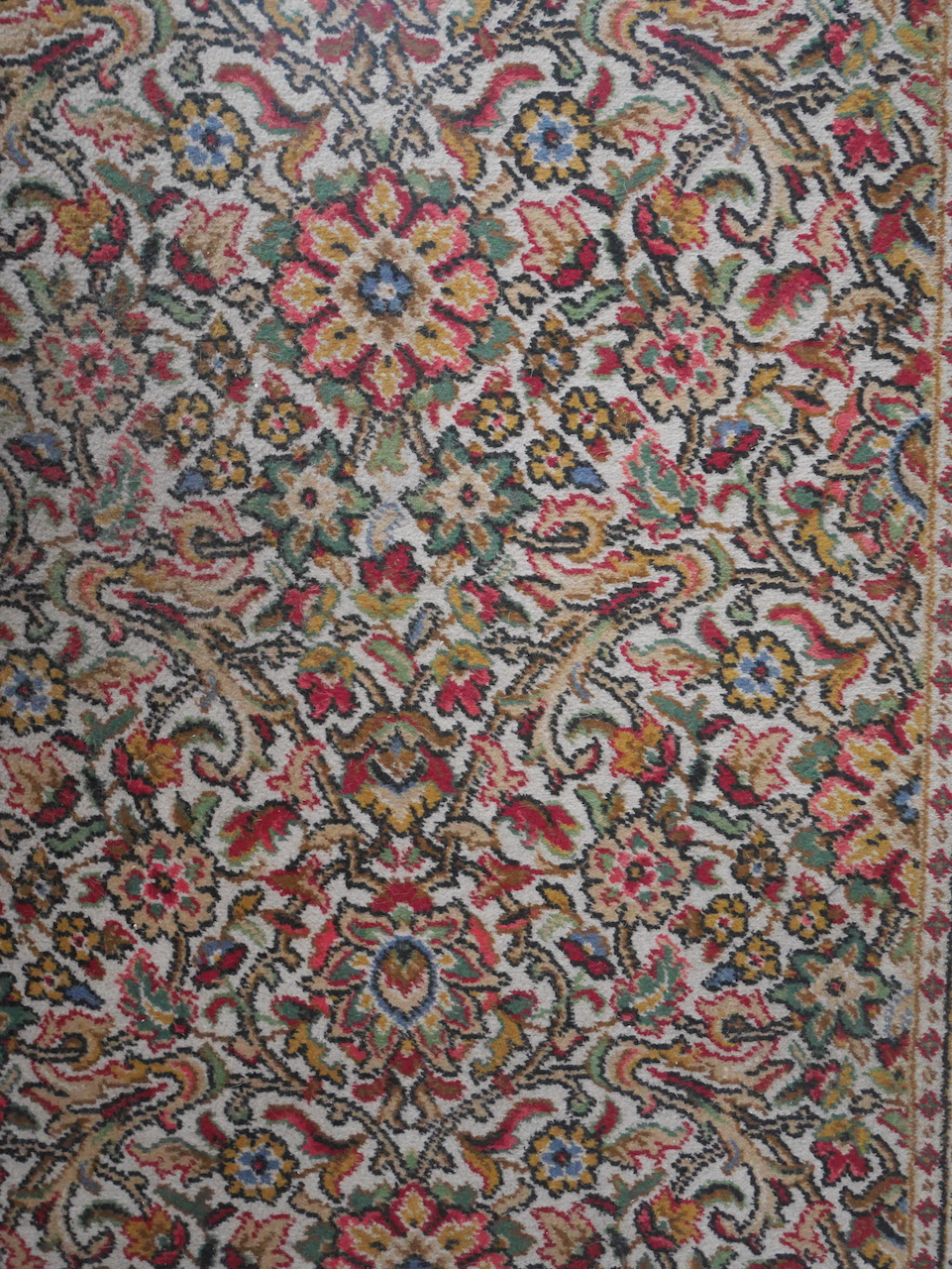 Multi coloured rug