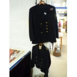 Naval uniform and dress suit