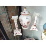 Coalport Indian Tree coral items