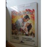 Vintage "Gone with the Wind" poster