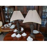 Pair of table lamps