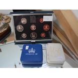 Collection of Cased Commemorative Coins