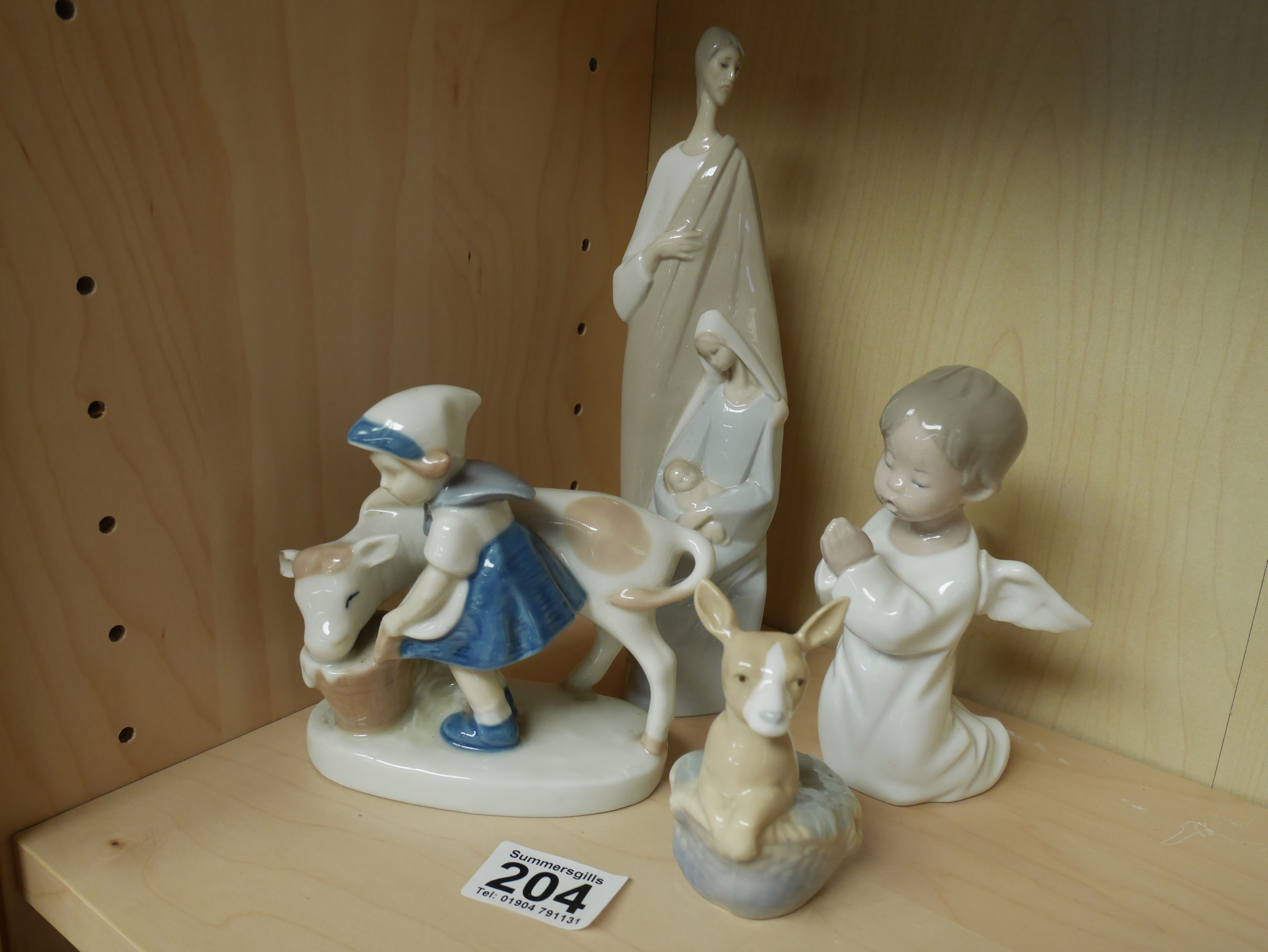 Collection of Lladro and Continental figurines