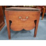 Mahogany commode