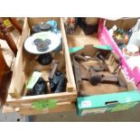 Woodworking planes , irons etc.