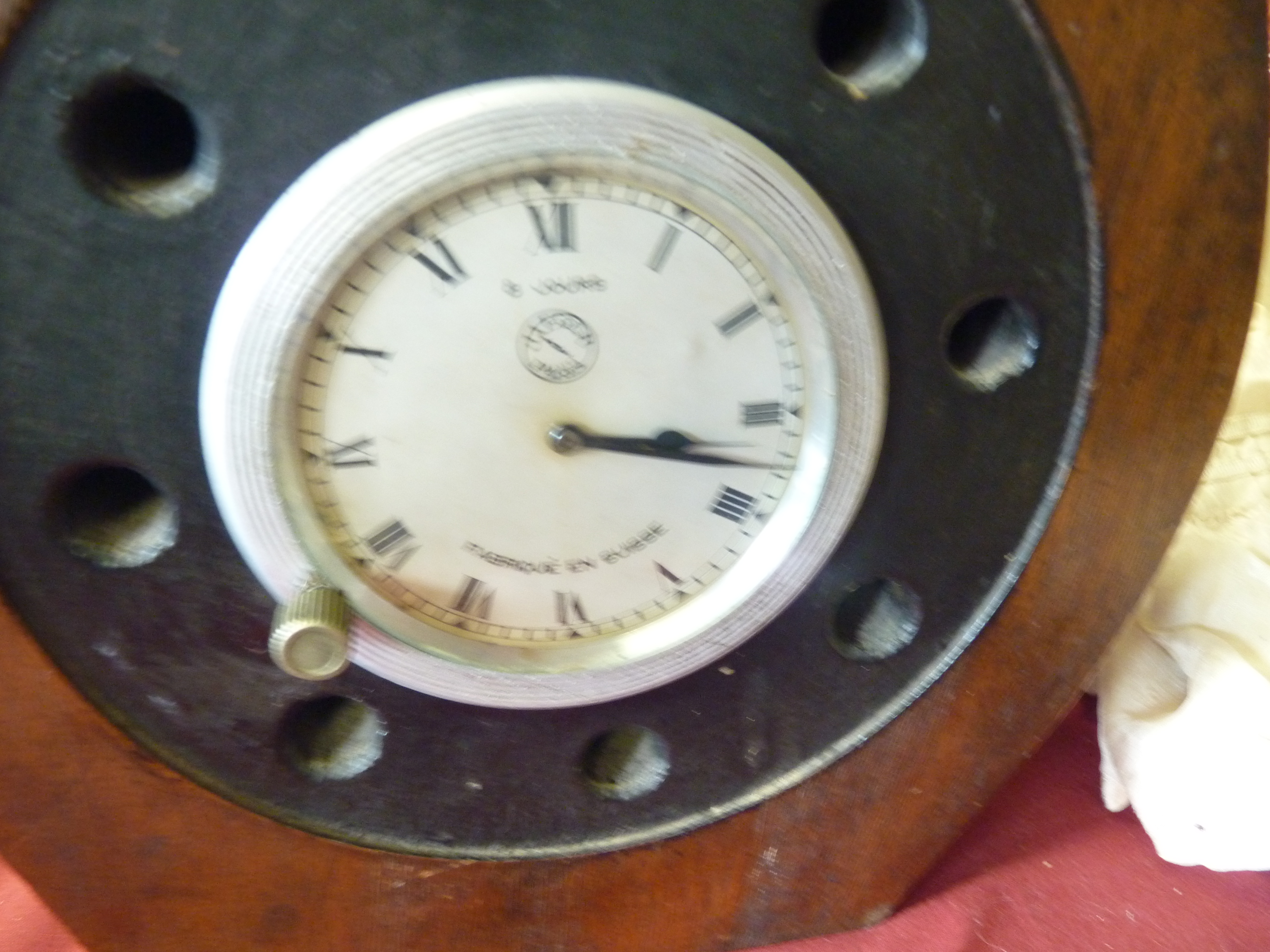 Aeroplane propeller with Jaeger Suisse Clock - Image 4 of 4