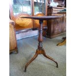 Georgian mahogany tripod table