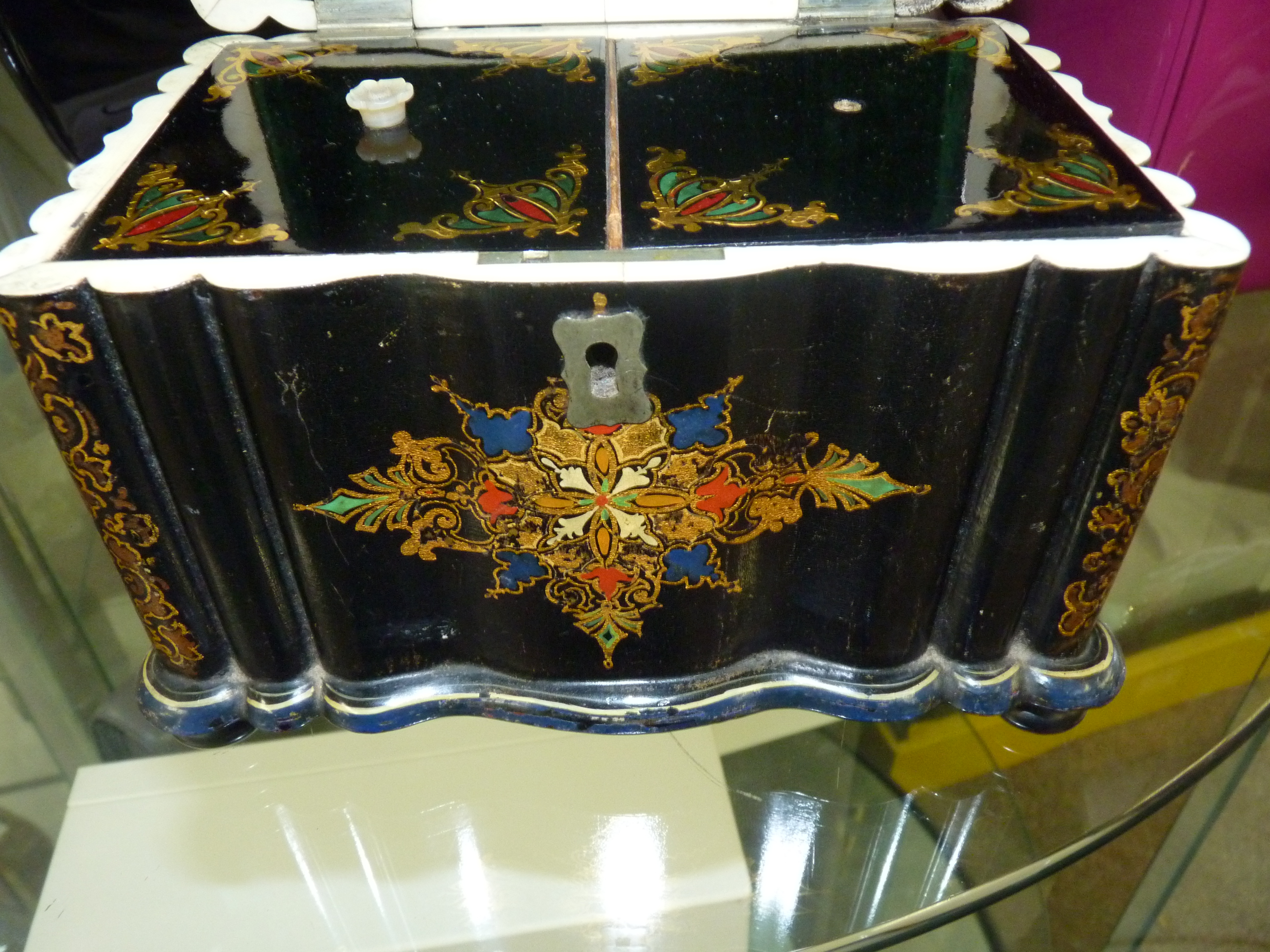 Victorian tea box - Image 2 of 7