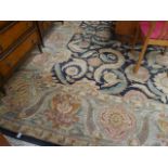 Indian Agra rug 305cm cm x 432cm ( William Morris style )
