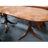 Repro. Mahogany dining table