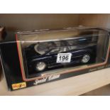 Boxed Maisto Jaguar XJ220 model car