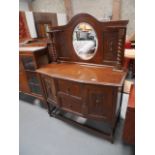 Oak barley twist sideboard