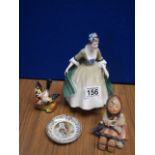 Doulton figure etc.