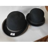 Pair of Weatherill & Atlas Bowler Hats