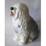 30cm Dulux dog by Beswick