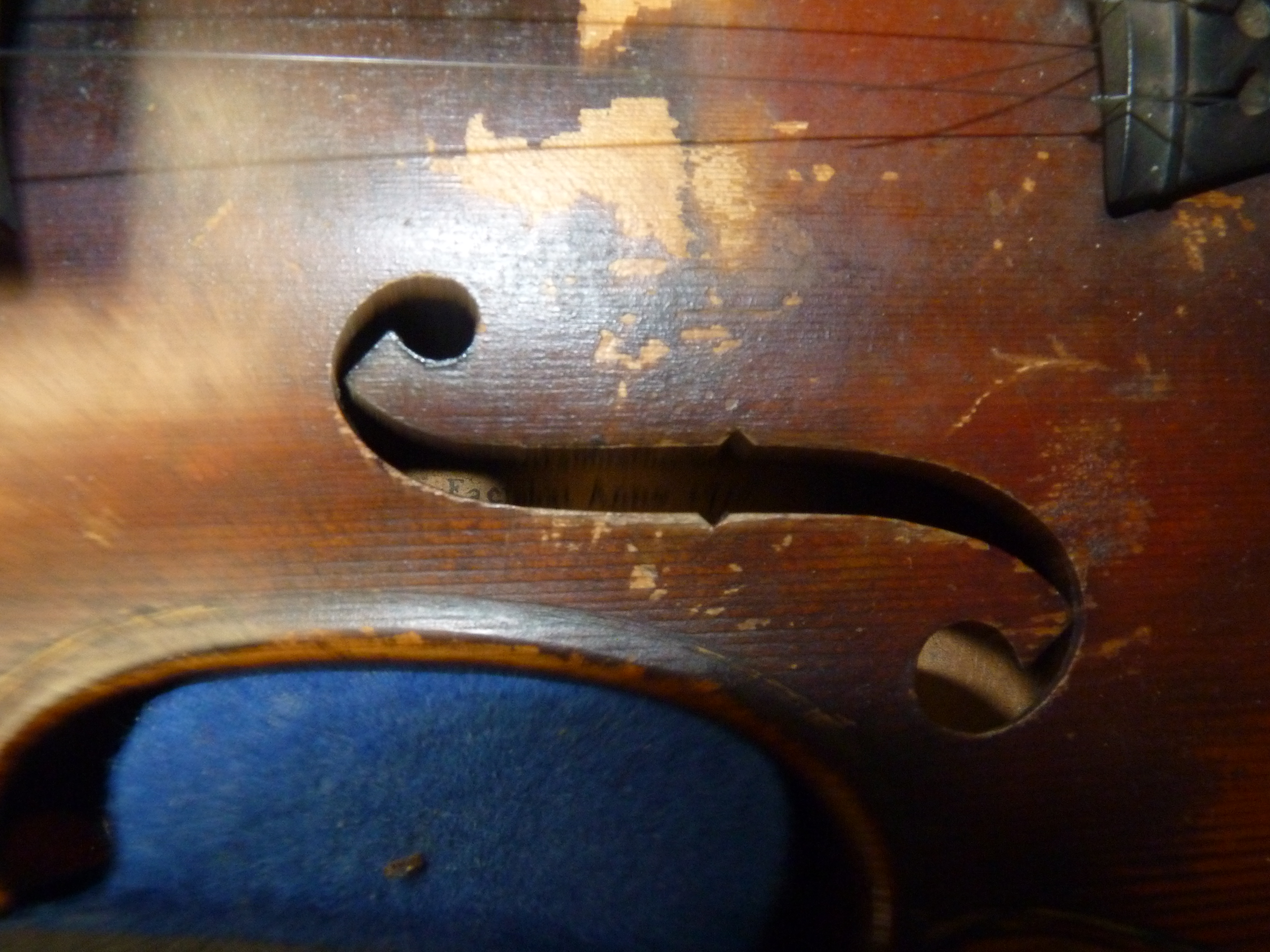 Stradivarius Violin - Faciebat Anno 1710 A/F - Image 3 of 3