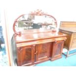 Victorian mahogany sideboard