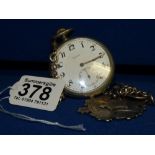 Doxa Kriegg marine U103 pocket watch Viktor Shutze 11-12-1940