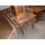 5 x pine kitchen chairs