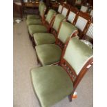 Set of 6 Victorian dining chairs