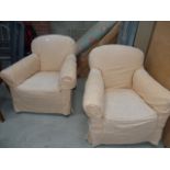 2 arm chairs