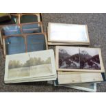 Collection of stereoscope cards