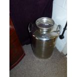 Aluminium milk churn