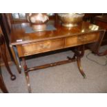 Mahogany sofa table