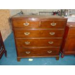 4 ht Mahogany chest