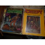Collection of 60's & 70's Horror & Sci-fi comics