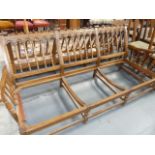 2 Oak sofa frames