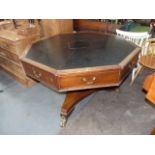 Antique mahogany rent table