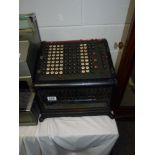 Burroughs antique adding machine