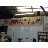 Ashfordly FC banner (As seen on TV's Heartbeat)