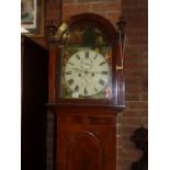 8 day Grandfather clock by S Tinkler Newcastle
