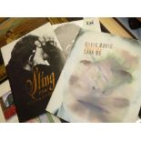 David Bowie and Sting tour programmes