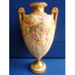 Royal Worcester 1904 signed W Hale vase