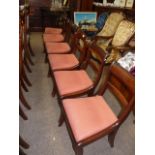 Set of 6 Victorian dining chairs