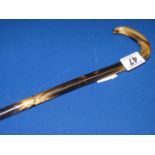 Bone/horn walking stick