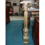 Brass plant/display stand