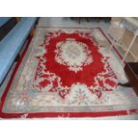 Red Chinese rug 2.15 x 3m