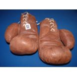 Pair of Vintage boxing gloves