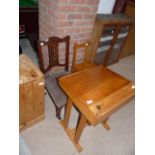 School desk & chair plus nursing chair