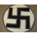 German circular flag 75cm iam