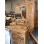 Satinwood dressing table