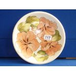 Moorcroft floral plate
