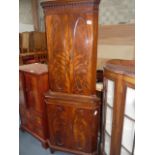 Repro mahogany drinks cabinet