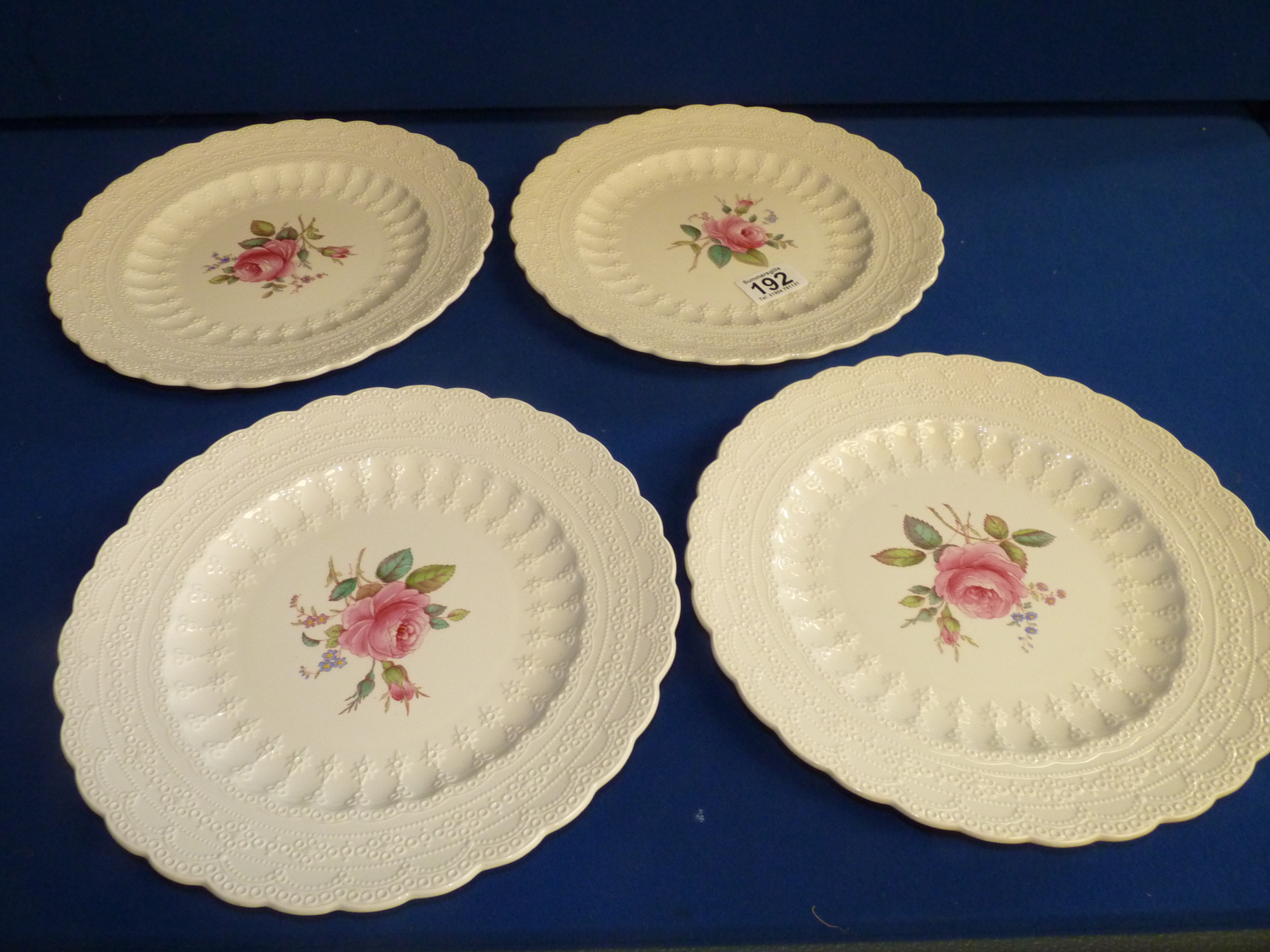 Set of Copeland Spode's jewel dinner plates