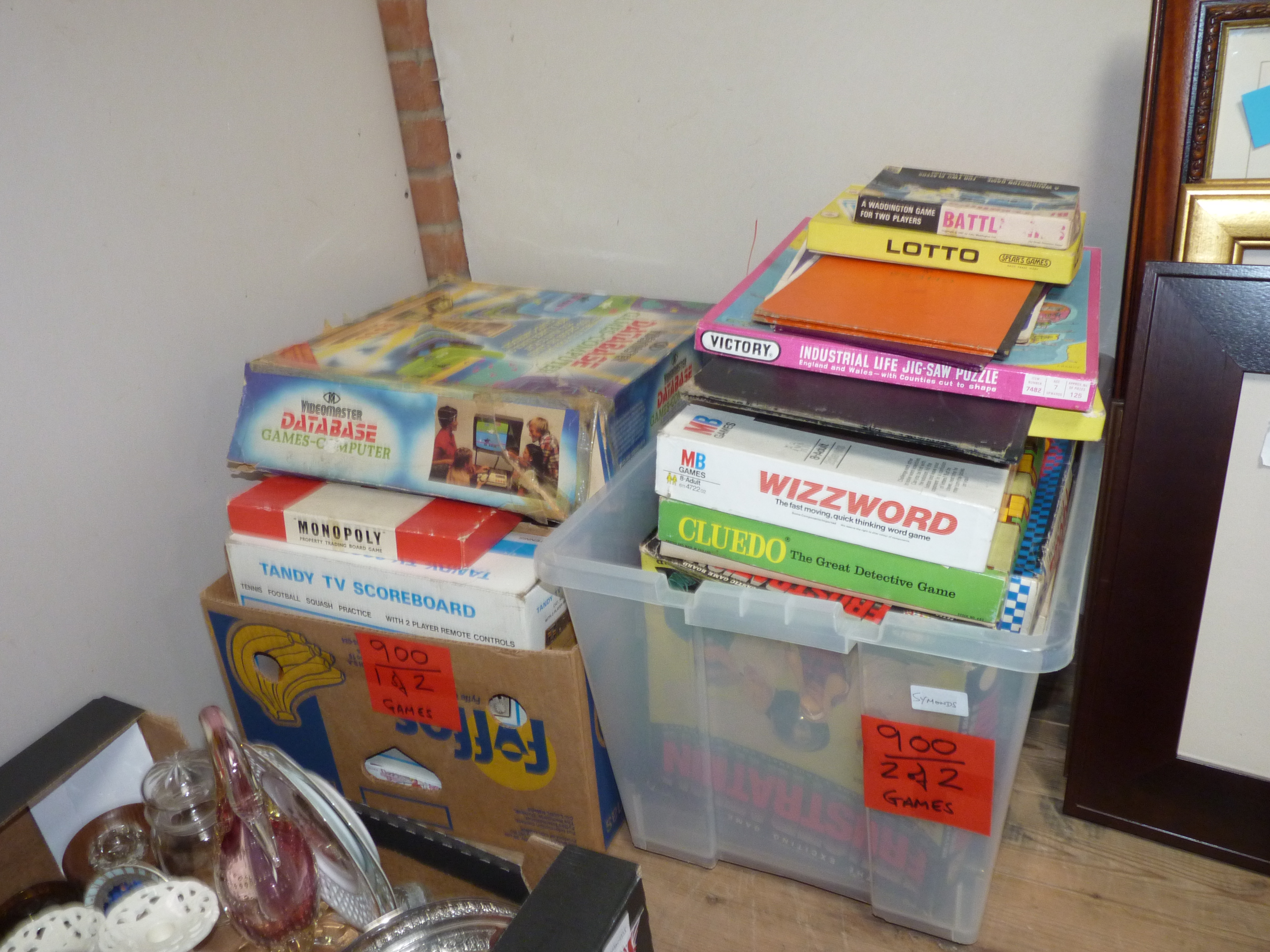 2 boxes - large selection of games