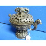 Oriental bronze style burner